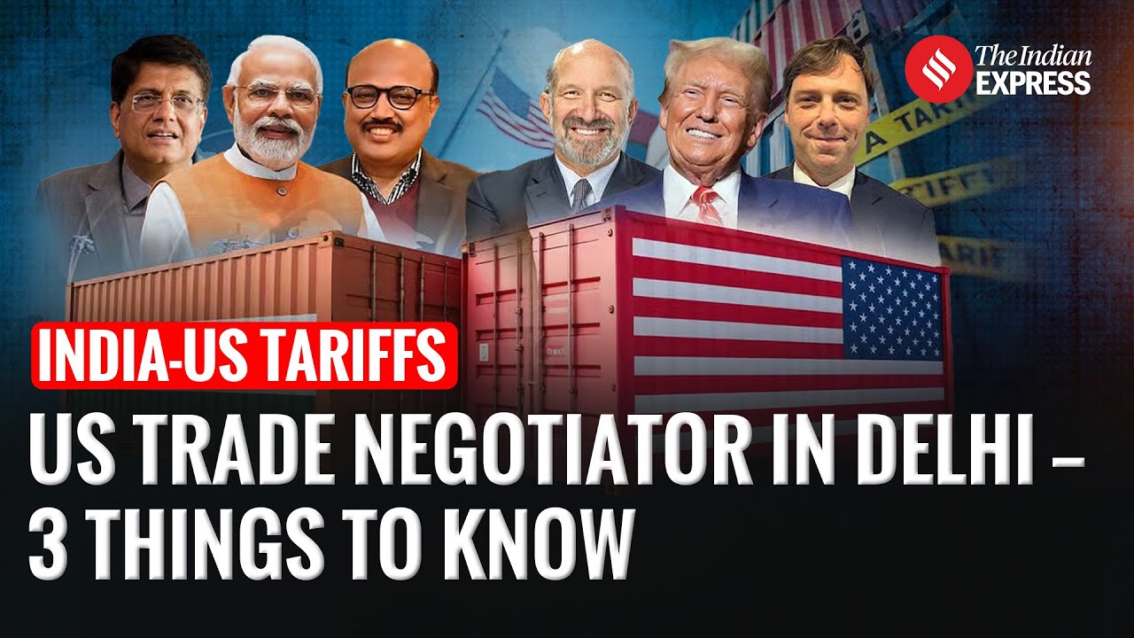 India US Trade Talks In Delhi: US Negotiators Land Amid Tariff Tensions ...