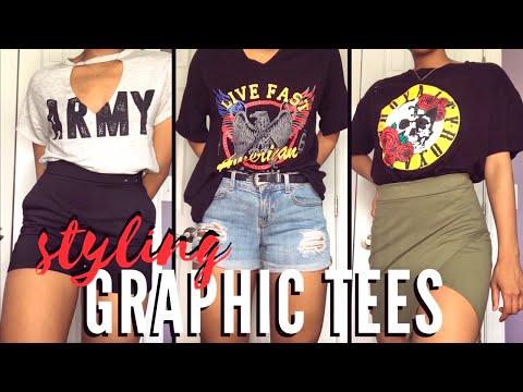 HOW TO STYLE: GRAPHIC TEES (SPRING/SUMMER)