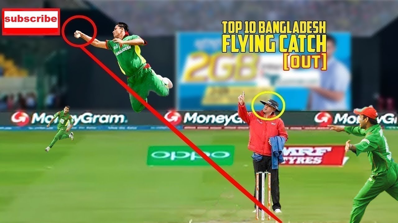 Top 10 Unexpected & Amazing catches in cricket history Cricket's Best