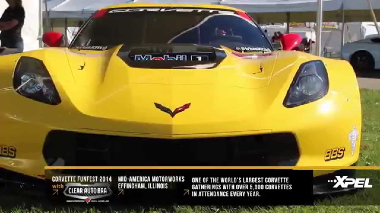 Corvette Funfest 2014 with Clear Auto Bra