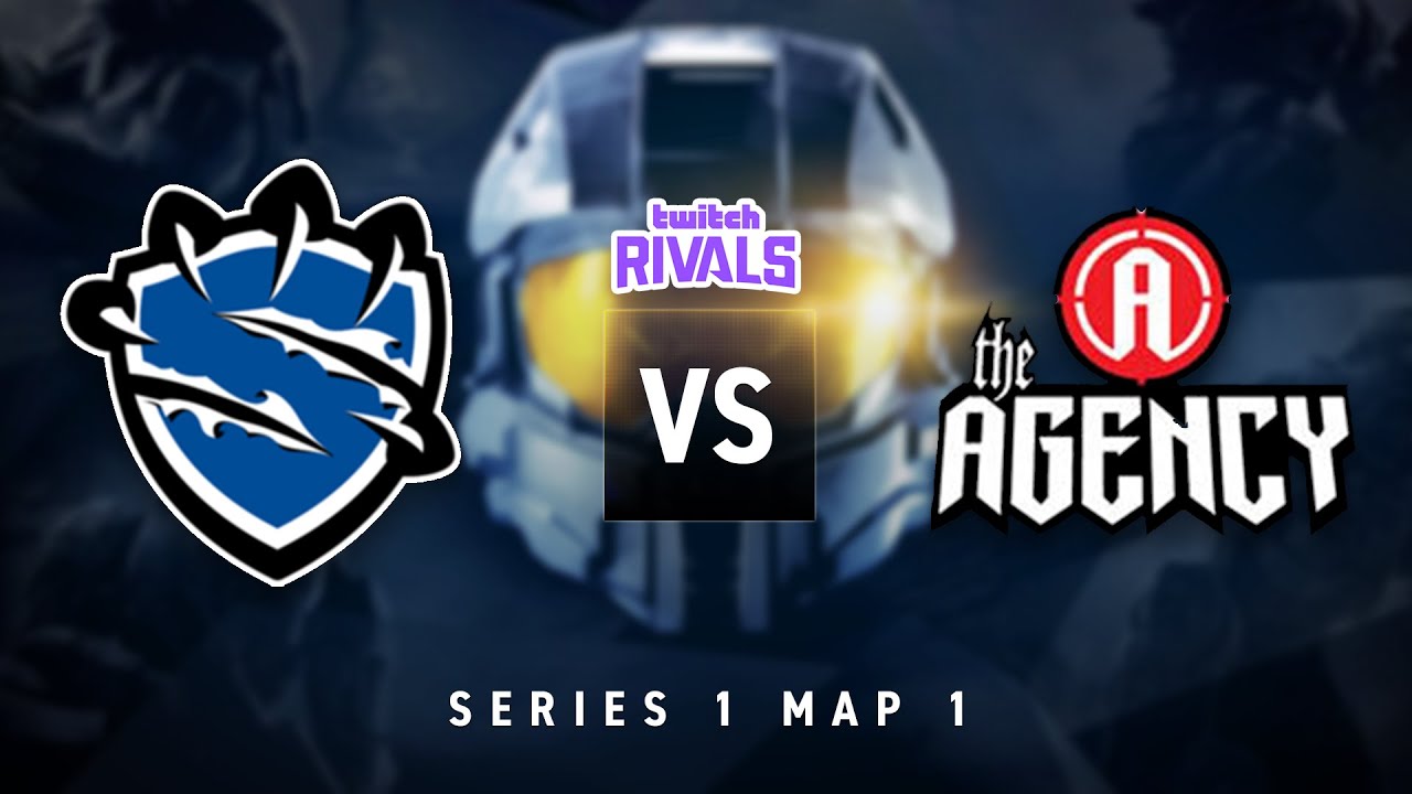150K Twitch Rivals Halo 2 Throwback w/ Ninja - The Agency vs Str8 Rippin - Winners Semifinal - Map 1