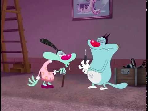 Oggy and the Cockroaches - Oggy’s Grandma / ოგი და ტარაკნები : ოგის ბებია