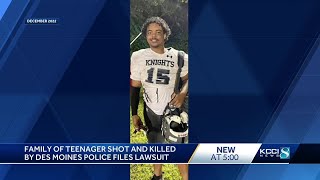 Lawsuit filed against Des Moines police after officers shoot, kill teen