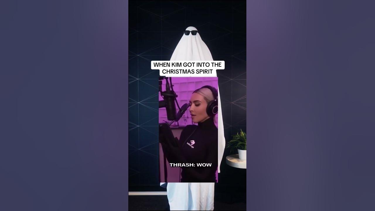 When Kim Kardashian got into the Christmas spirit #SantaBaby #Christmas #Music #Song