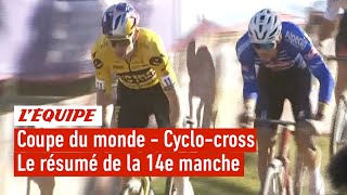 Cyclo-cross - Le finish dingue entre Mathieu van der Poel et Wout van Aert à Benidorm