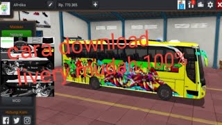 cara download livery bus simulator indonesia 2020 mudah100% screenshot 3