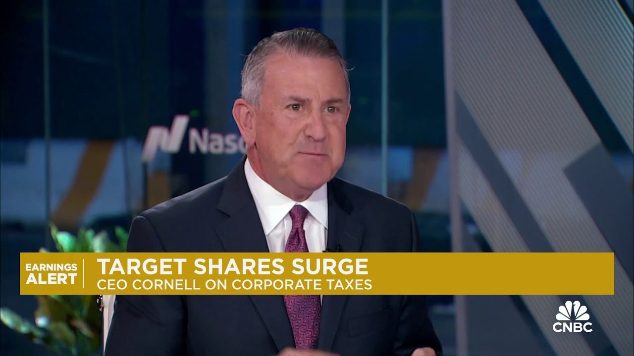 Target CEO Brian Cornell on Q2 results We continue to see an