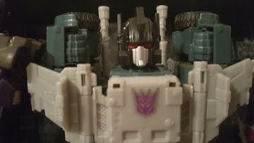 Transformers: Combaticons Bruticus Combiner Stop Motion