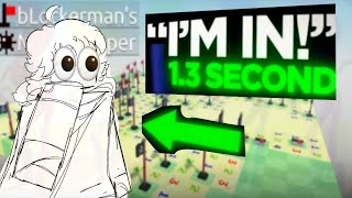 Beating Blockerman's Minesweeper! (Tutorial cuz I'm still learning :sob:) 