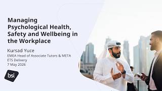 Managing Psychological Health, Safety and Wellbeing in the Workplace | Mini Webinar Session 2