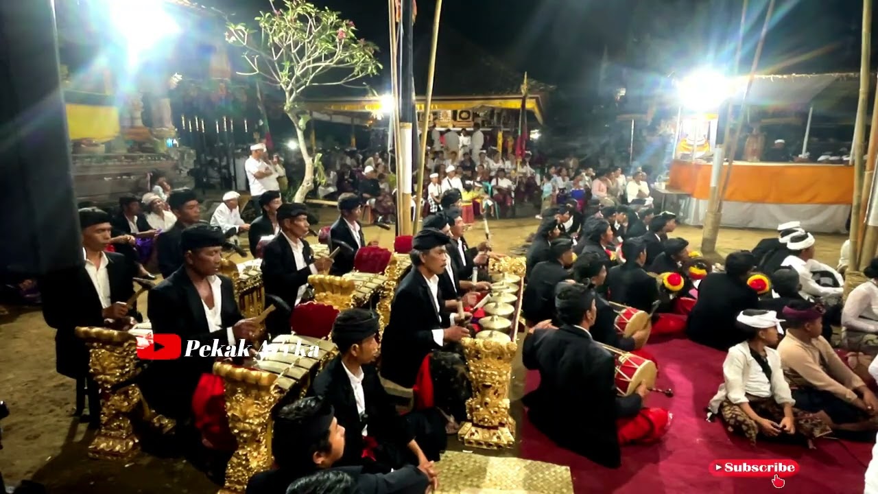 Tabuh Baris Lengkap  ||  Warisan Desa Adat Bayung Gede  ||  di Pura Puseh Desa Adat Sulahan Bangli