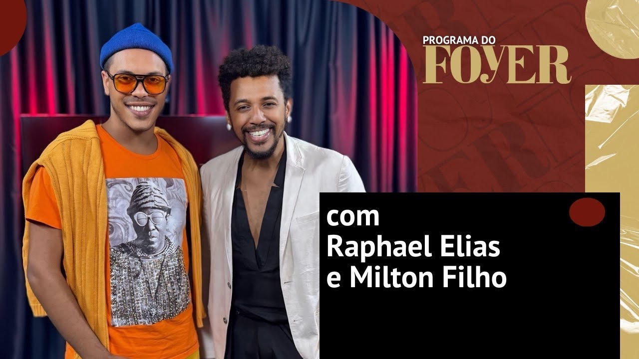 Com Raphael Elias e Milton Filho - Djavan - Programa do Foyer