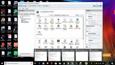 The First step to manage  your  Drupal 7 website in an  IIS windows Host