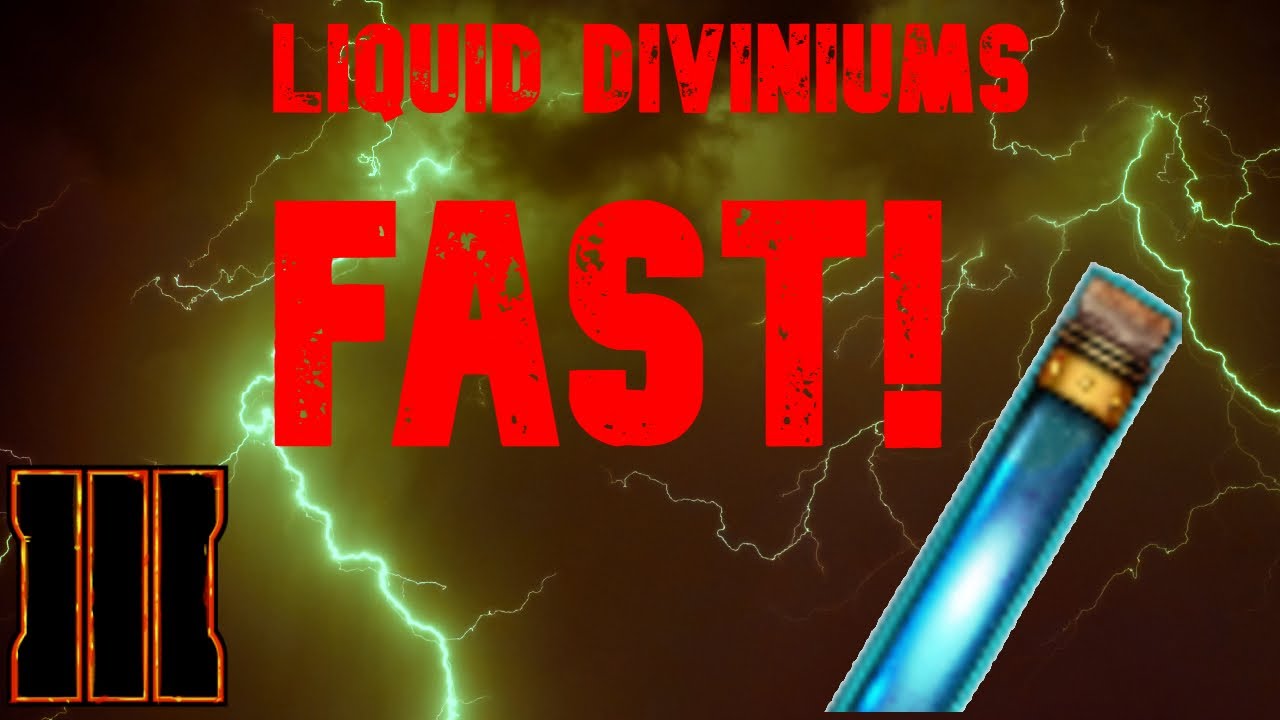 EASIEST WAY TO GET LIQUID DIVINIUM IN 2022! (call of duty bo3 zombies) YouTube
