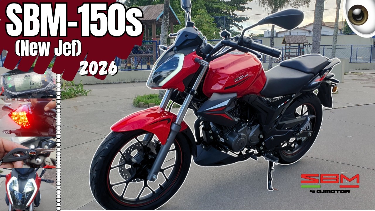 SBM 150s New Jef 2026 | Подробности, цена, цвета, технические характеристики, приборная панель