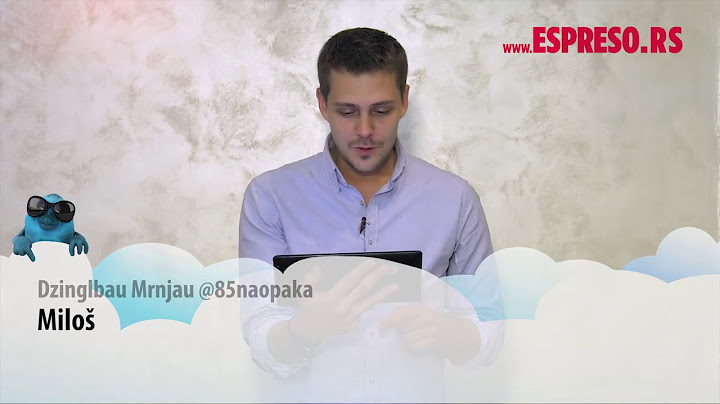 ESPRESO TVITER: Miloš Biković čita tvitove o sebi