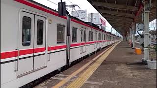 KRL Commuter Line 東京メトロ6000系6030F Depok駅発車
