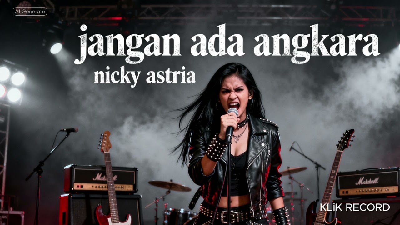 Nicky Astria - Jangan Ada Angkara METAL Version Bebaskan Hatimu Hari Ini!