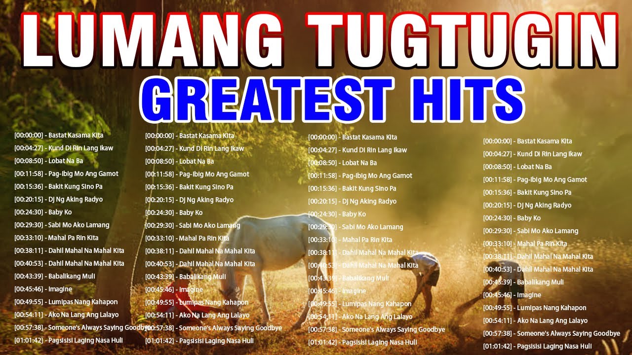 ⁣Tagalog OPM Love Songs 80s 90s With Lyrics Nonstop   Best Romantiko Awit Tagalog Love Songs Lyrics