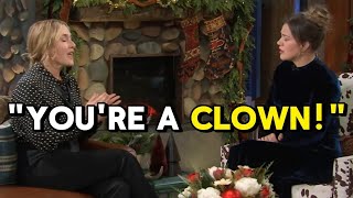 Kate Winslet Kicked Off Kelly Clarksons Show After Heated Clash