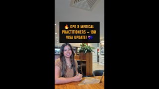 GPs Medical Practitioners 190 Visa Update! #shorts