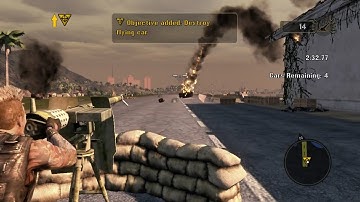 Mercenaries 2: World in Flames - PS3 - Wager - Emplaced Weapons Challenge (Level 1) (Blind)