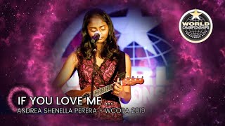 Wcopa 2019 - Vocal Original Works - Andrea Shenella Perera - California, Usa - Must Watch