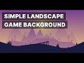 Simple Landscape Game Background