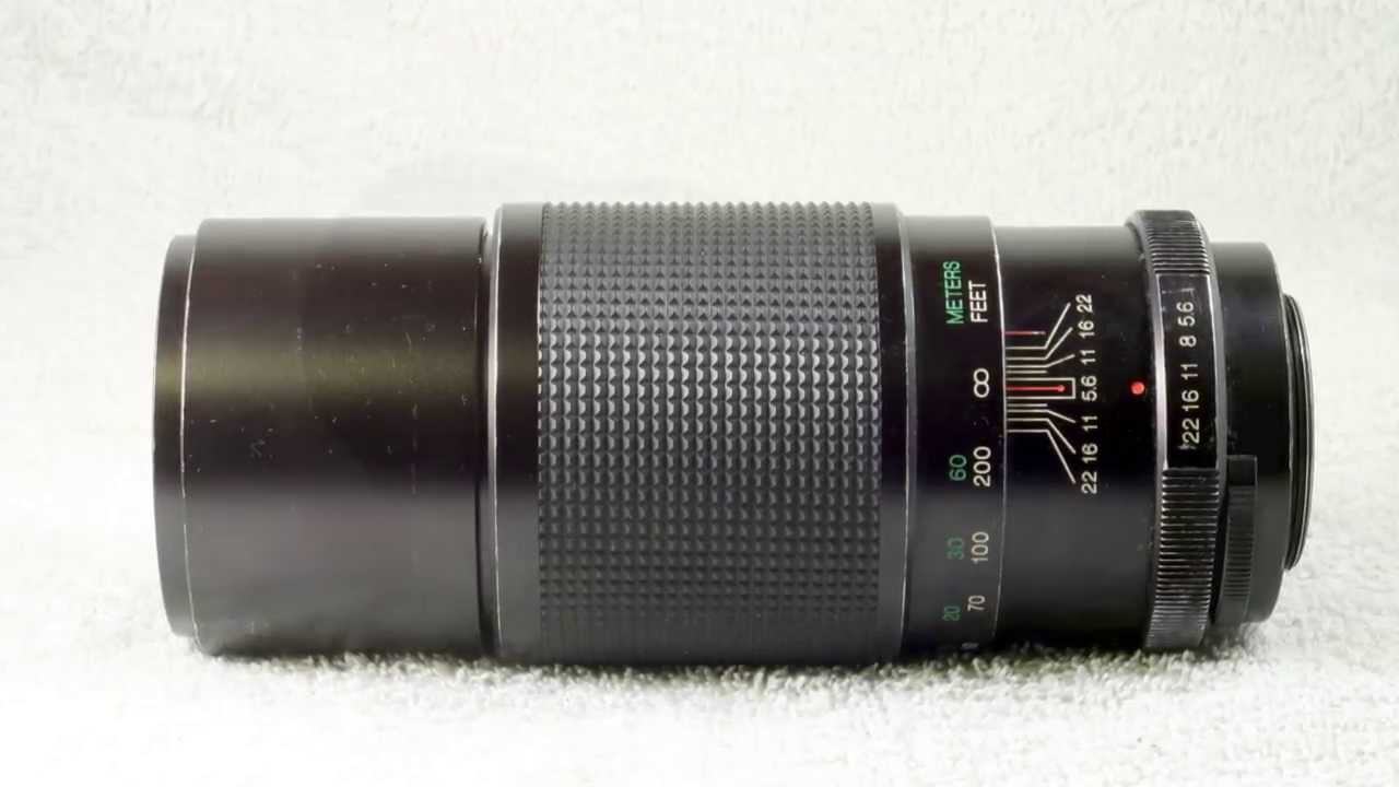 Objectif Photo Téléobjectif Fixe Vivitar 300mm F/5.6 - Monture Nikon AI - Occasion Avec Housse - Fabriqué Au Japon