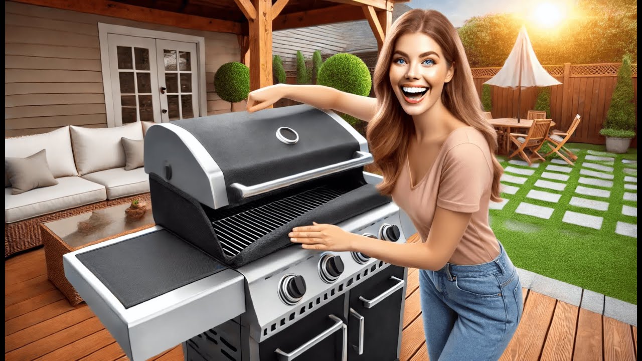 🍖 Monument Heavy Duty Gas BBQ Grill Cover | Best Monument Grill Cover 4 Burner 🍖