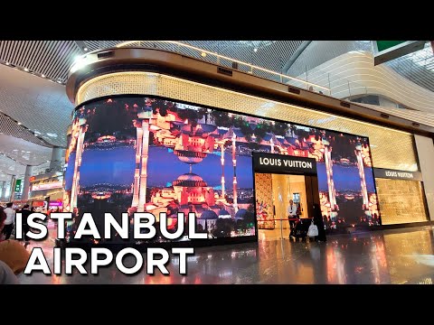 Turkiye, Türkei | Flughafen-Spaziergang 4K | 13. Nov. 2022