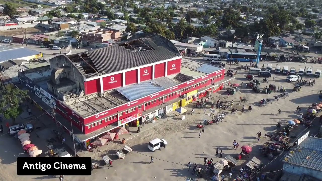 Passagem de Nivel – Bairro Manga, Cidade Beira – Moçambique, Imagens feitas por drone 4k