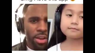 How to sing with your favourite artists. Download SMULE from app and google play store. IT WORKS!