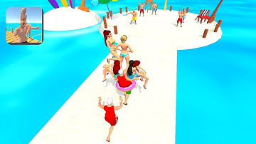 Beach Party Run - All Levels, Gameplay Walkthrough Android & iOS
