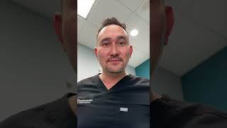 When you accidentally make eye contact with a patient...