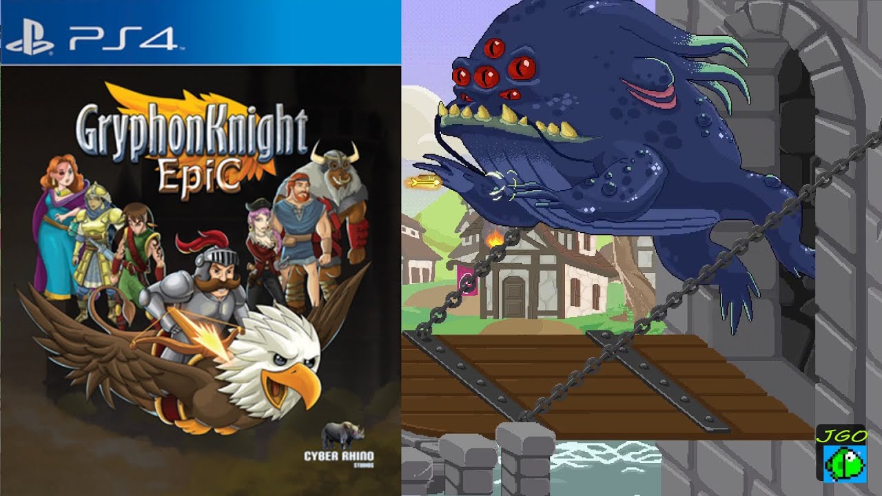 Gryphon Knight Epic - Definitive Edition (2020) (Shoot Em Up) (PS4) [GAMEPLAY] [EN] [HD]