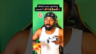 What’s your gaming snack? 🍔🍟🍕🥗🍗🍝🍿