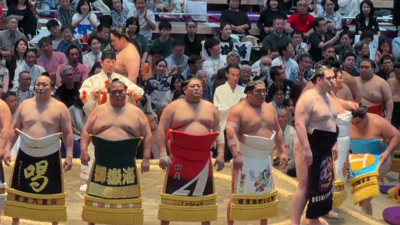 速報❗️幕内土俵入り 横綱土俵入り 豊昇龍 大の里 安青錦 霧島 熱海