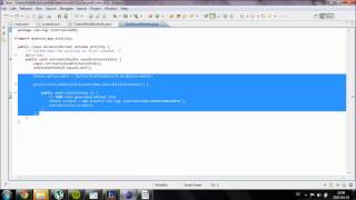 Android Basics, Linus - Video 5 - Button reacting to click. Multiple screens