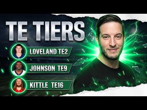Video: Week 1 Tight End Rankings and Tiers: Juwan Johnson TE1 szn is upon us