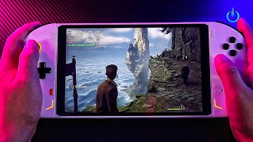 Onexplayer 2 play Hogwarts Legacy TDP28W FPS 60