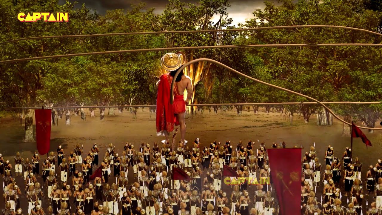 हनुमान जी ने सारे जंगल को अपनी पूंछ से क्यों बाँधा || महाबली हनुमान || भाग. 410, 411, 412, 413