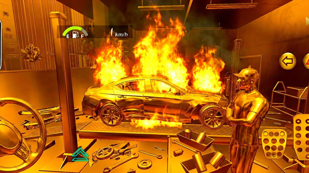 Сегодня я чиню свой Mercedes в автосервисе - 3D Driving Class Android Gameplay 2025 || Car Game