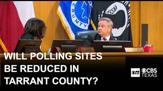 Groups to rally as Tarrant County Commissioners vote to reduce polling sites for midterm election