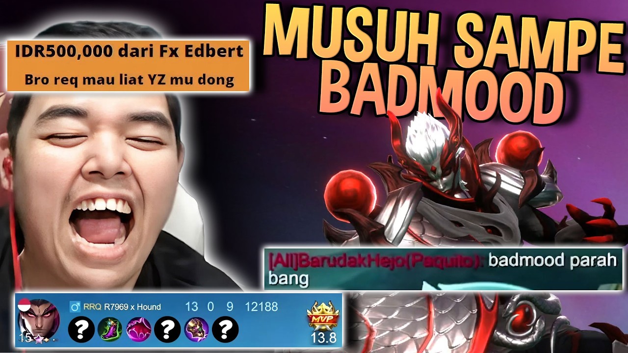 DIDONATE 500K MAIN YUZHONG !! KELUARKAN GAMEPLAY MODE DAN BUILD MPL !! #MLBB