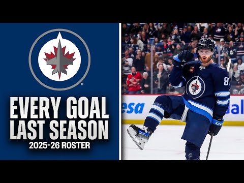EVERY GOAL last season from the 2025-26 WINNIPEG JETS 🛩️ #32in32