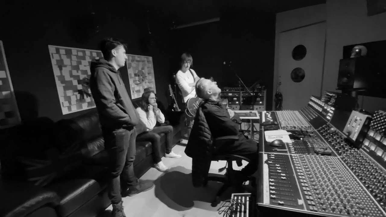 What's it like in a recording studio