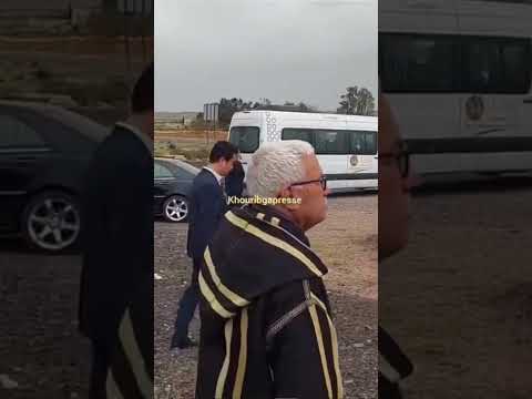 منقول من صفحة خريبكة بريس زيارة وفد صيني إلى موقع المنطقة الصناعية بني يخلف