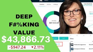 A Warning For ARKK investors (Cathie Wood) I M1 Finance Ep. 12