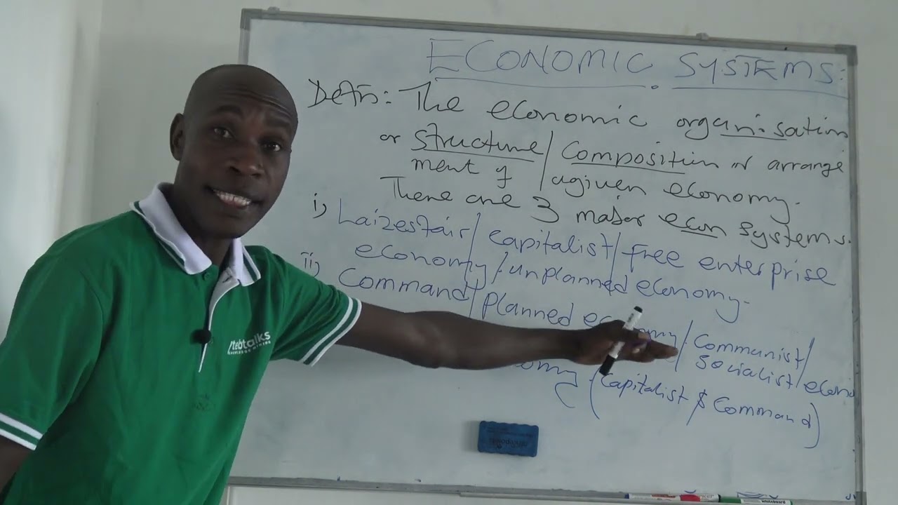 Description of the economic systems episode 1